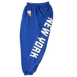 Aviator Nation New York Mets Sweatpants Blue Mr Met Unisex Adult Size M